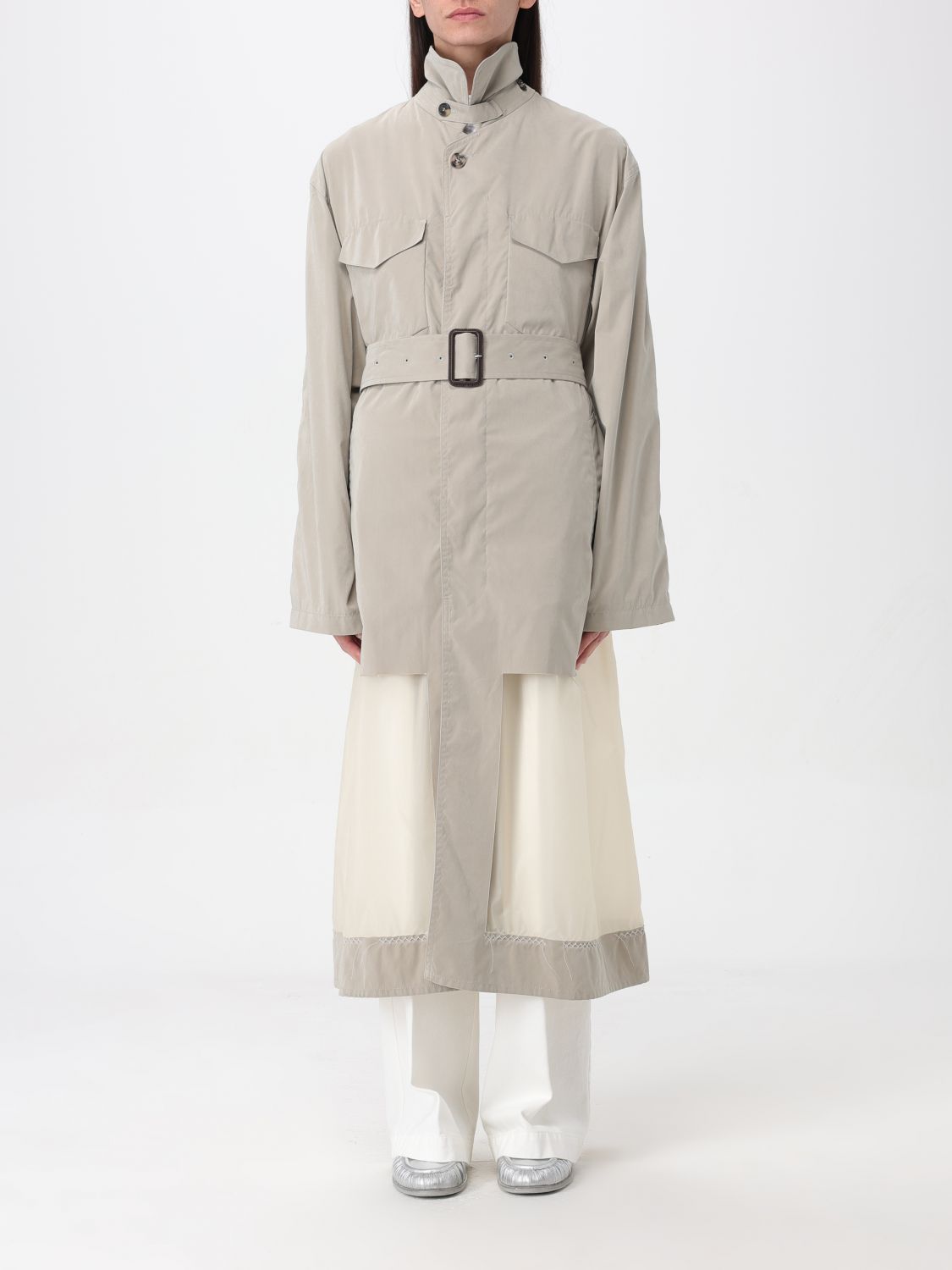 Maison Margiela Trench Coat MAISON MARGIELA Woman colour Beige