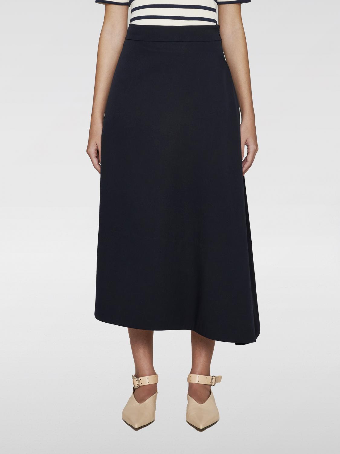 Jil Sander Skirt JIL SANDER Woman color Blue