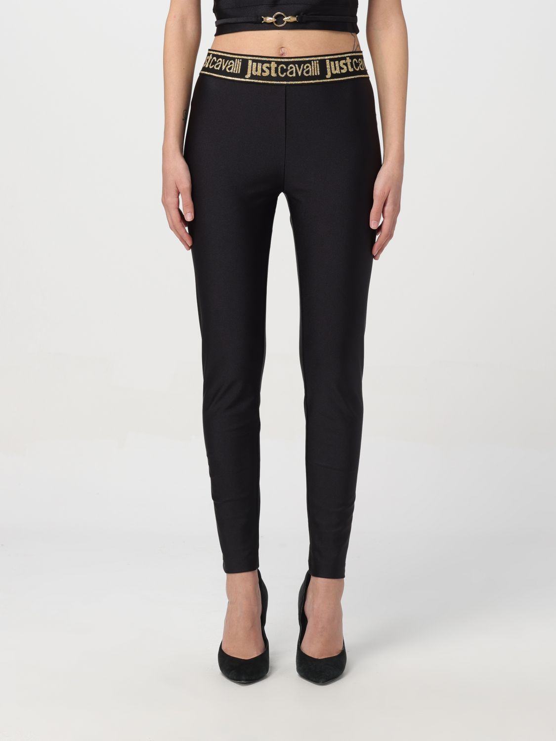 Just Cavalli Trousers JUST CAVALLI Woman colour Black