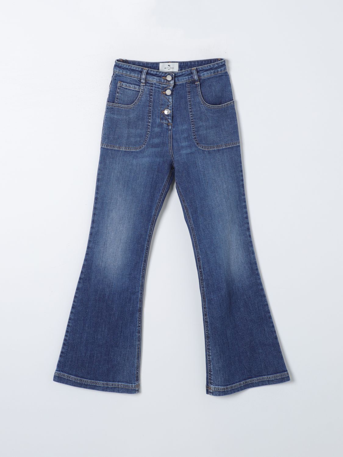 Etro Jeans ETRO Kids colour Blue