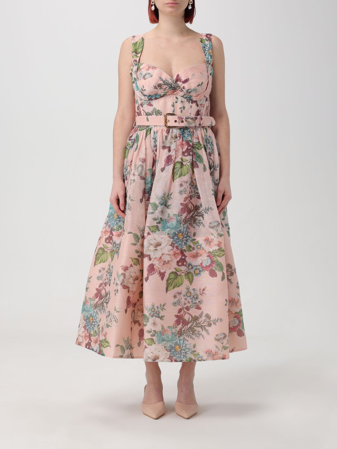 Zimmermann Dress ZIMMERMANN Woman colour Pink