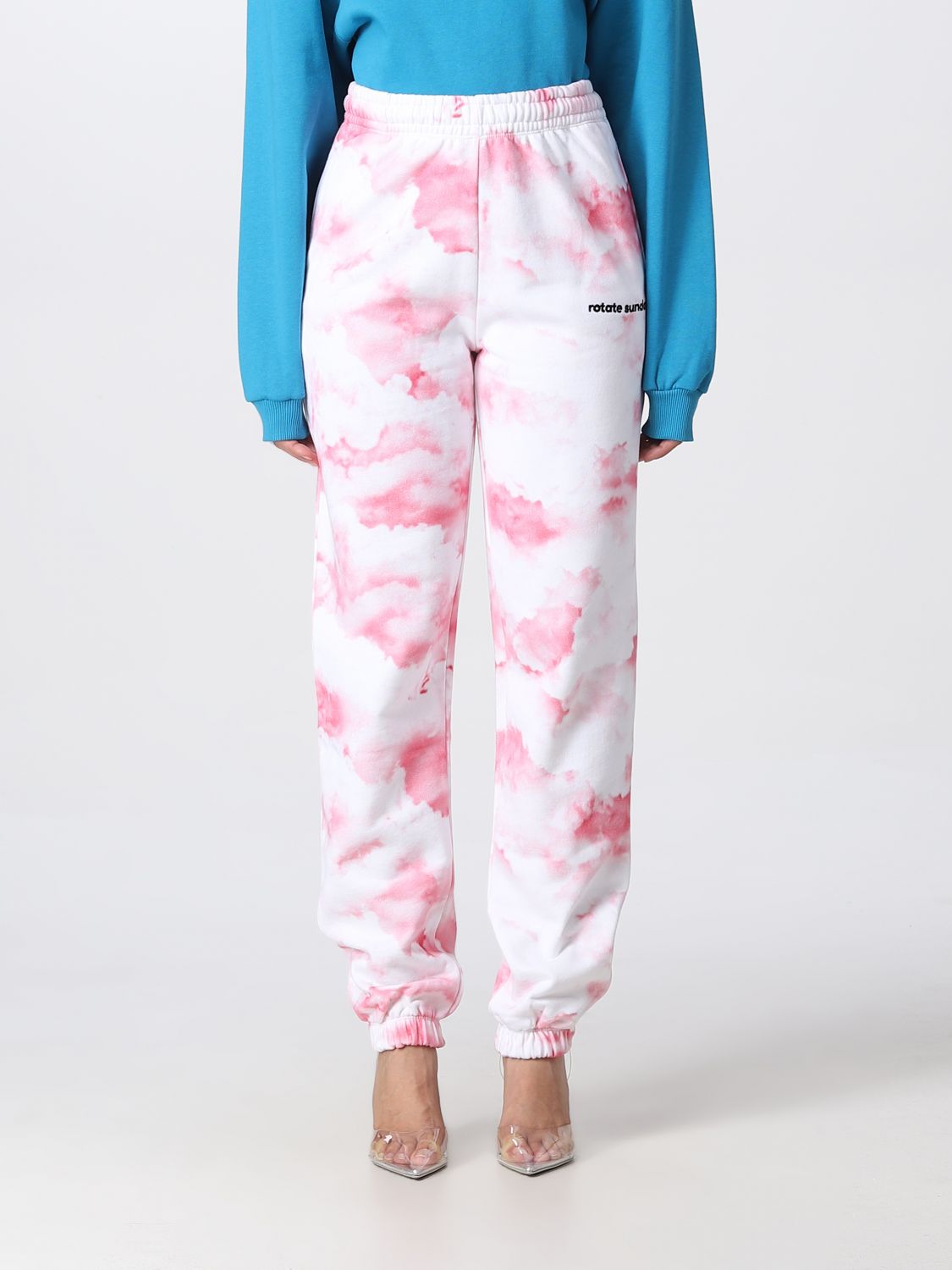 Rotate Trousers ROTATE Woman colour Pink