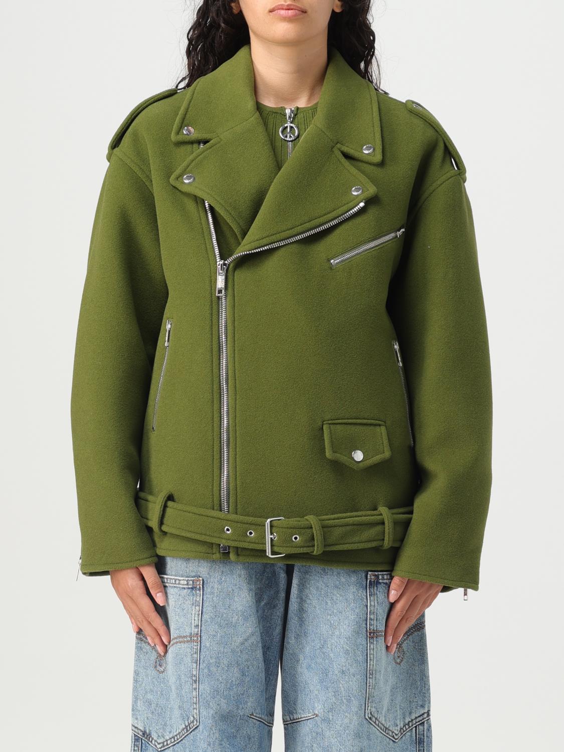 Moschino Jeans Coat MOSCHINO JEANS Woman colour Green