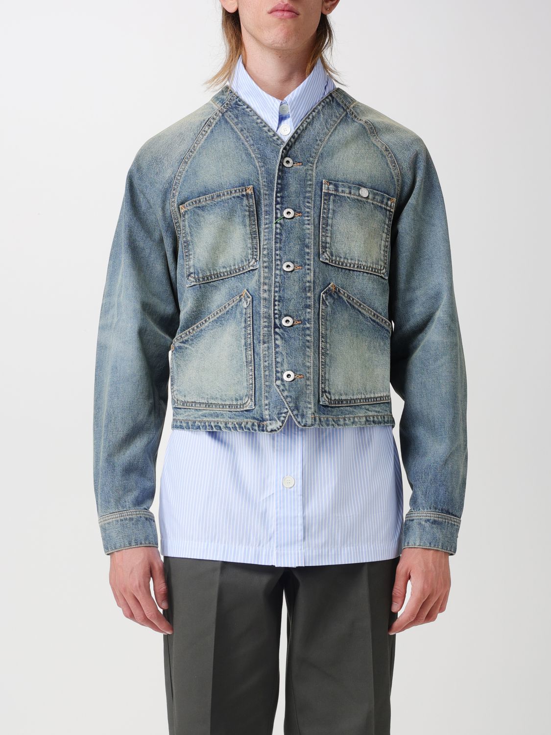 Kenzo Jacket KENZO Men colour Denim