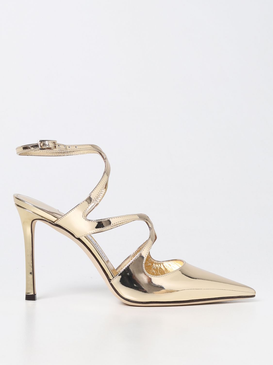 Jimmy Choo High Heel Shoes JIMMY CHOO Woman colour Gold