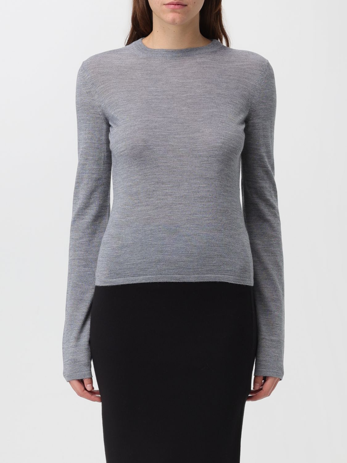 Saint Laurent Jumper SAINT LAURENT Woman colour Grey