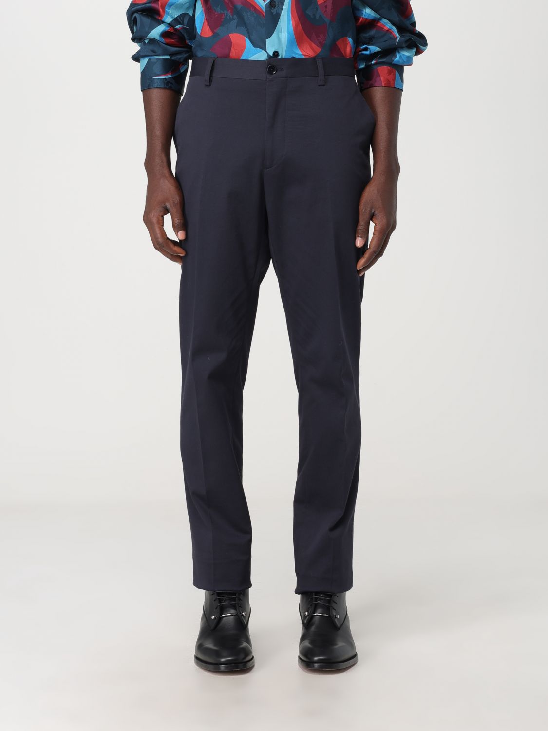 Etro Trousers ETRO Men colour Blue