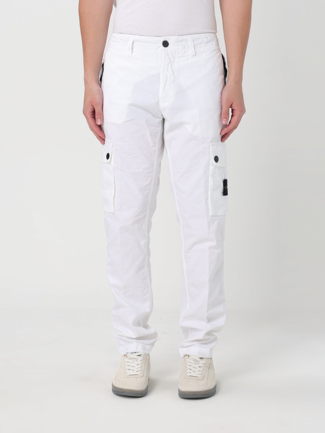 Stone Island Trousers STONE ISLAND Men colour White