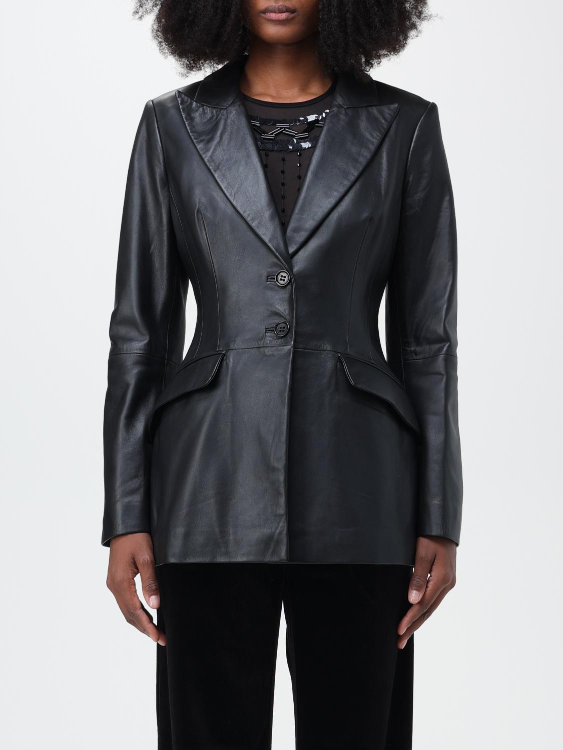 Alberta Ferretti Jacket ALBERTA FERRETTI Woman colour Black