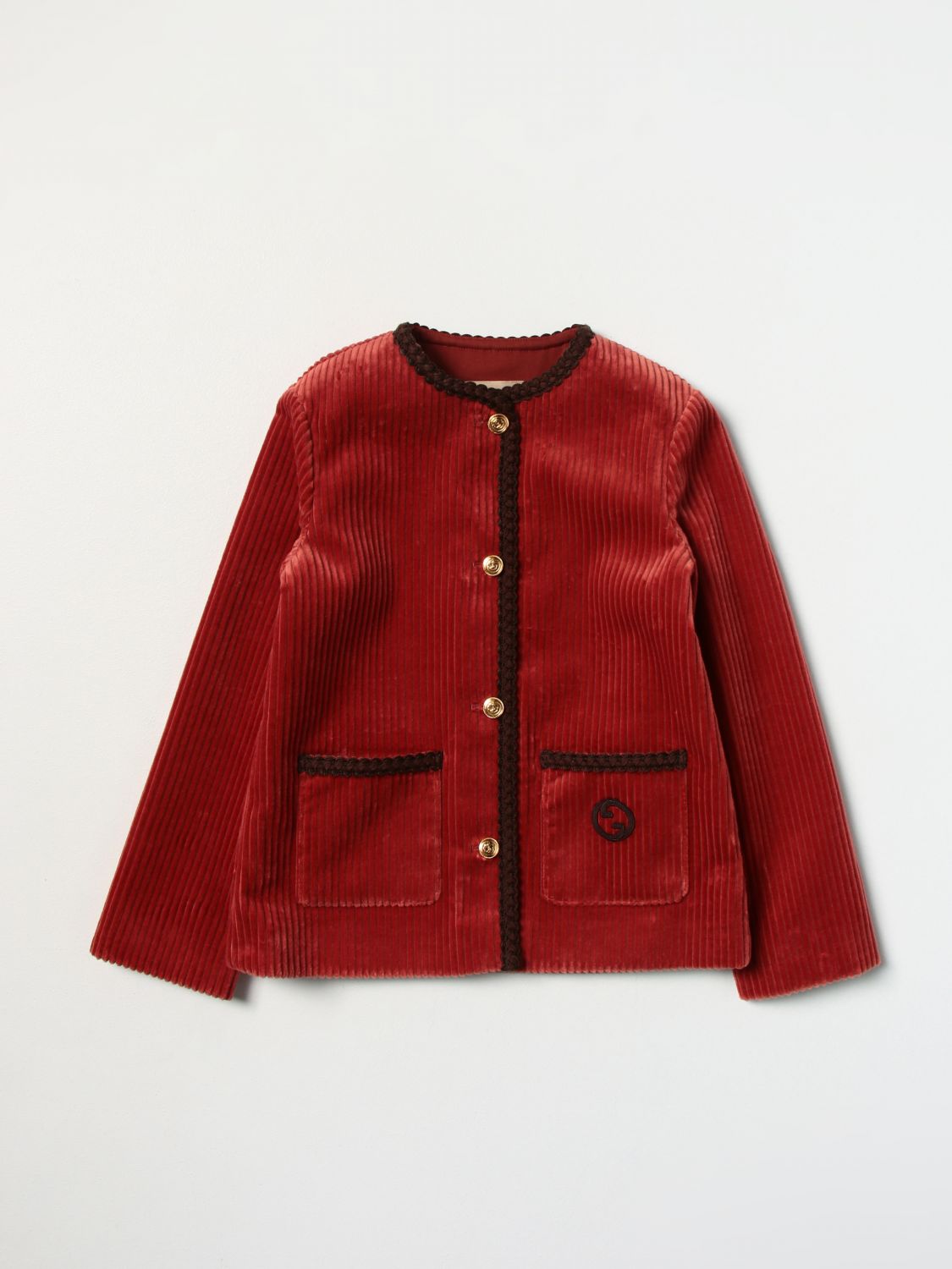 Gucci Blazer GUCCI Kids colour Brown