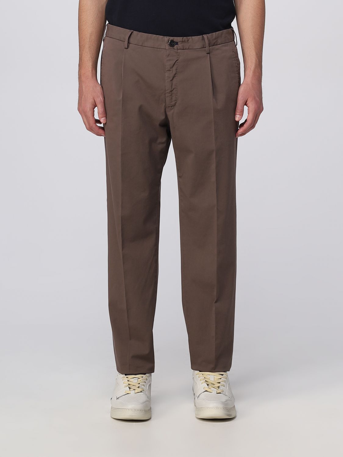 Incotex Trousers INCOTEX Men colour Brown