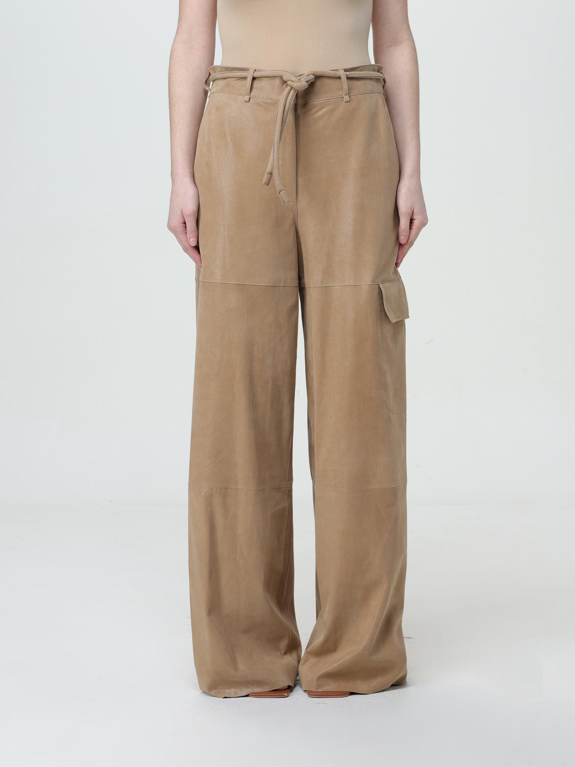 Emporio Armani Trousers EMPORIO ARMANI Woman colour Hazel