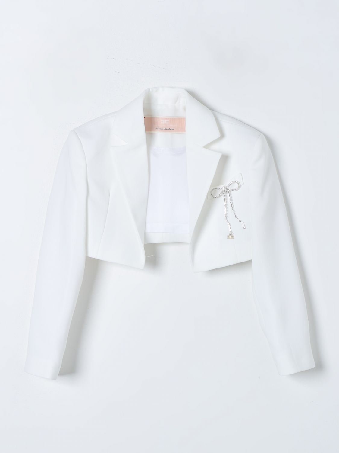 Elisabetta Franchi La Mia Bambina Blazer ELISABETTA FRANCHI LA MIA BAMBINA Kids colour White