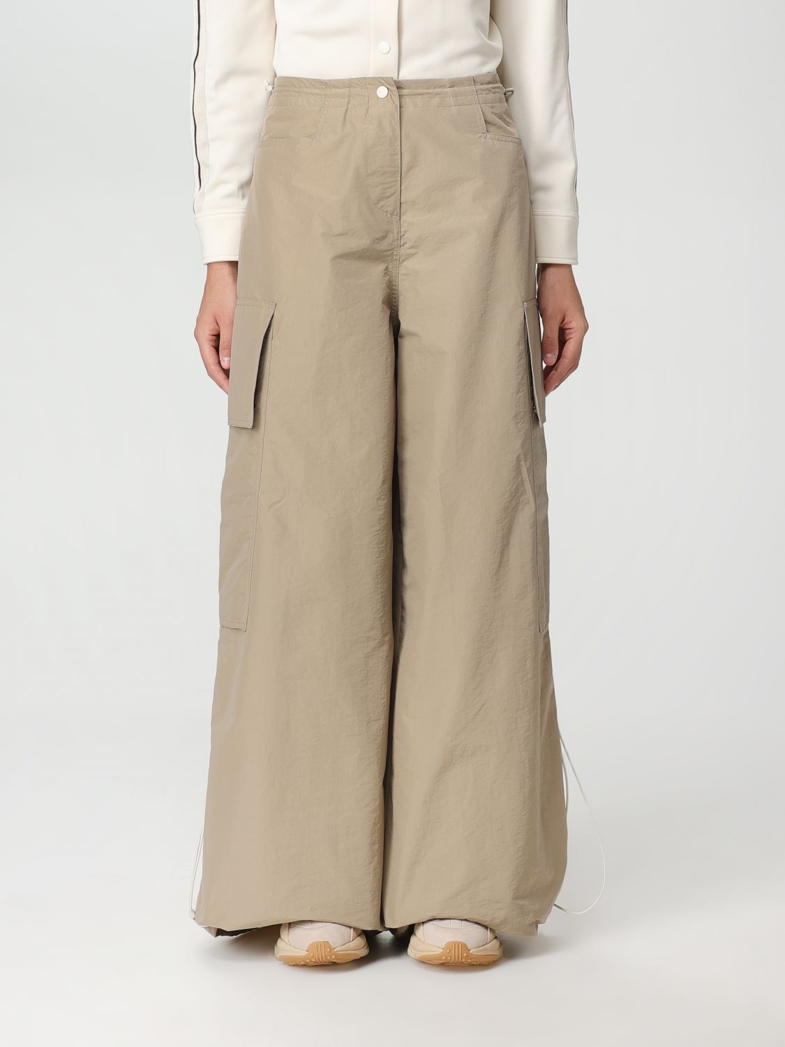 PALM ANGELS Trousers PALM ANGELS Woman colour Beige