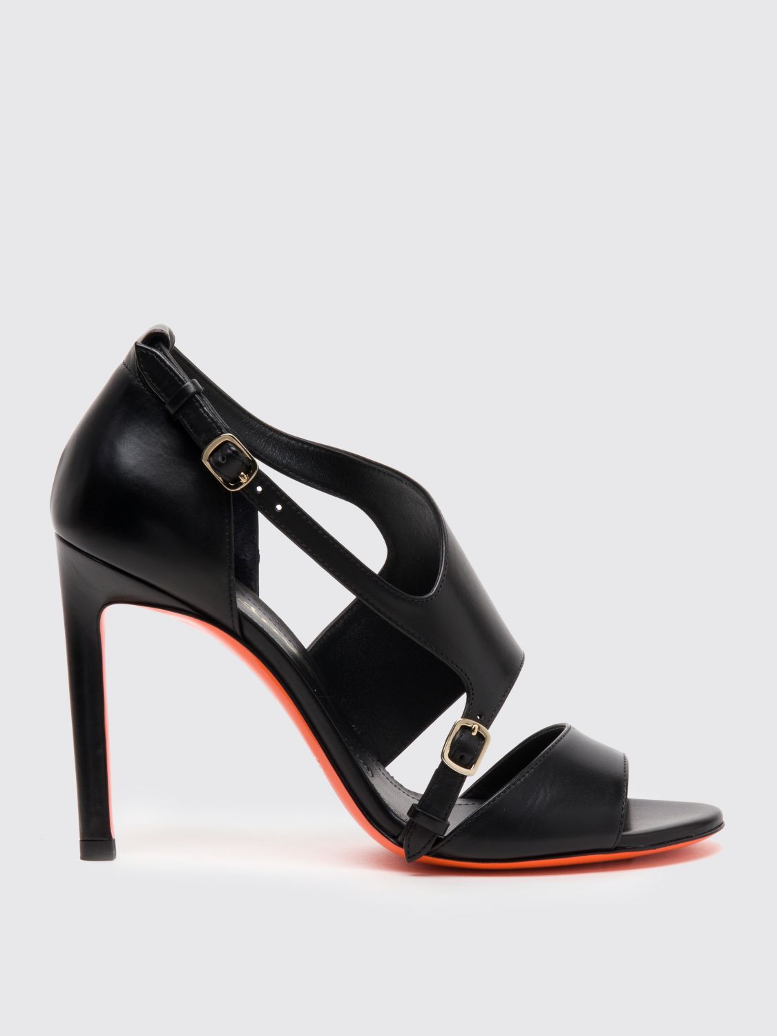 Santoni Heeled Sandals SANTONI Woman colour Black