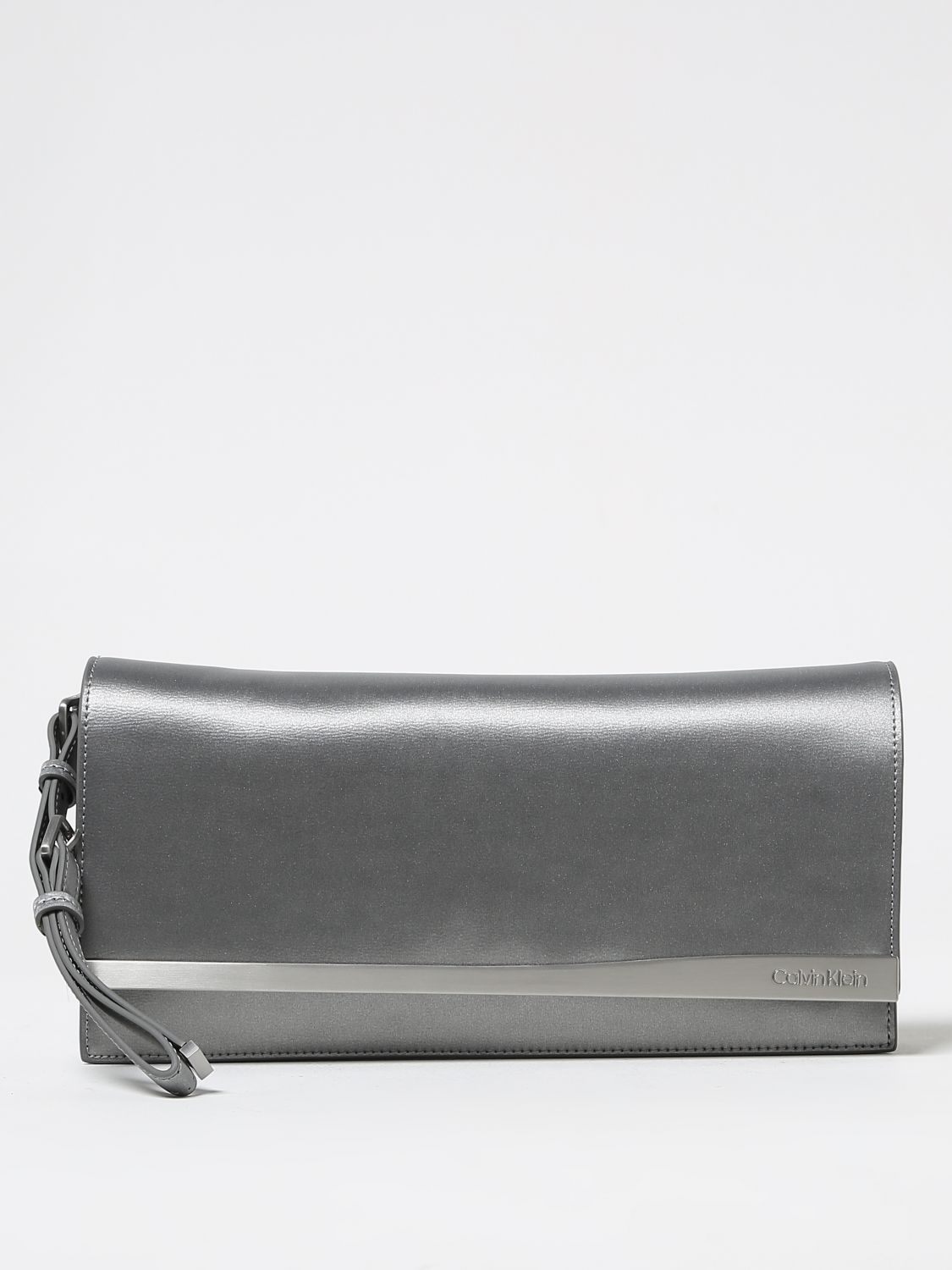 Calvin Klein Clutch CALVIN KLEIN Woman colour Grey