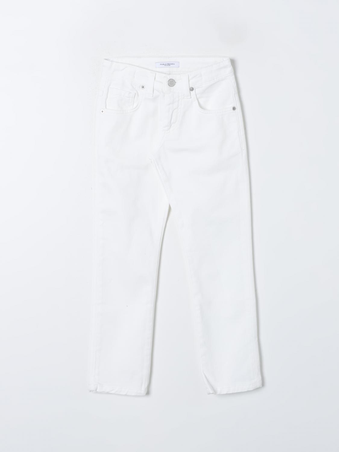 Paolo Pecora Trousers PAOLO PECORA Kids colour White