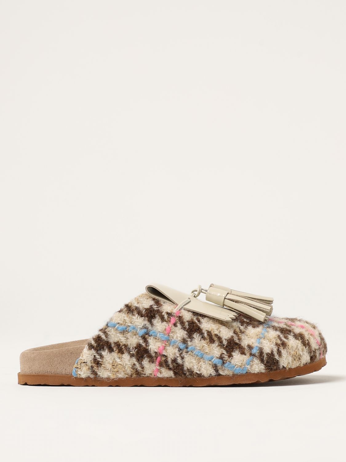 Msgm Flat Shoes MSGM Woman colour Multicolor