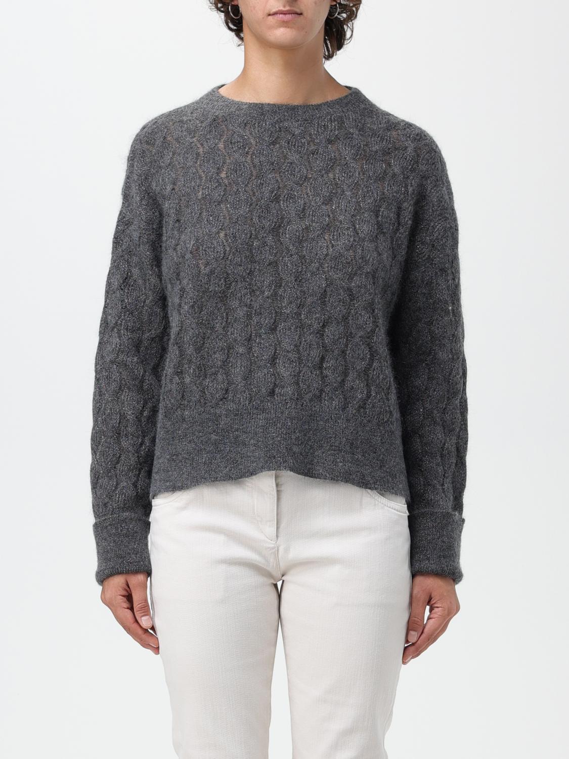 Brunello Cucinelli Jumper BRUNELLO CUCINELLI Woman colour Grey