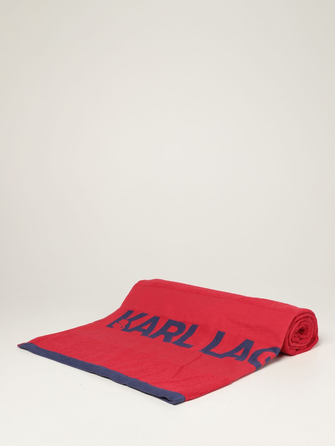 Karl Lagerfeld Bath And Beach Towels KARL LAGERFELD Lifestyle colour Red