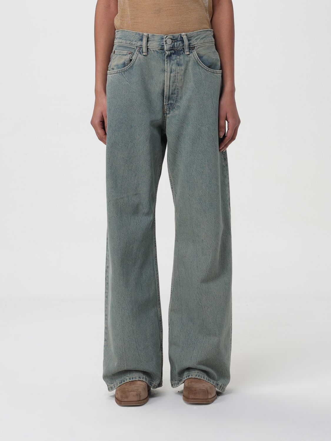 Acne Studios Jeans ACNE STUDIOS Woman colour Blue