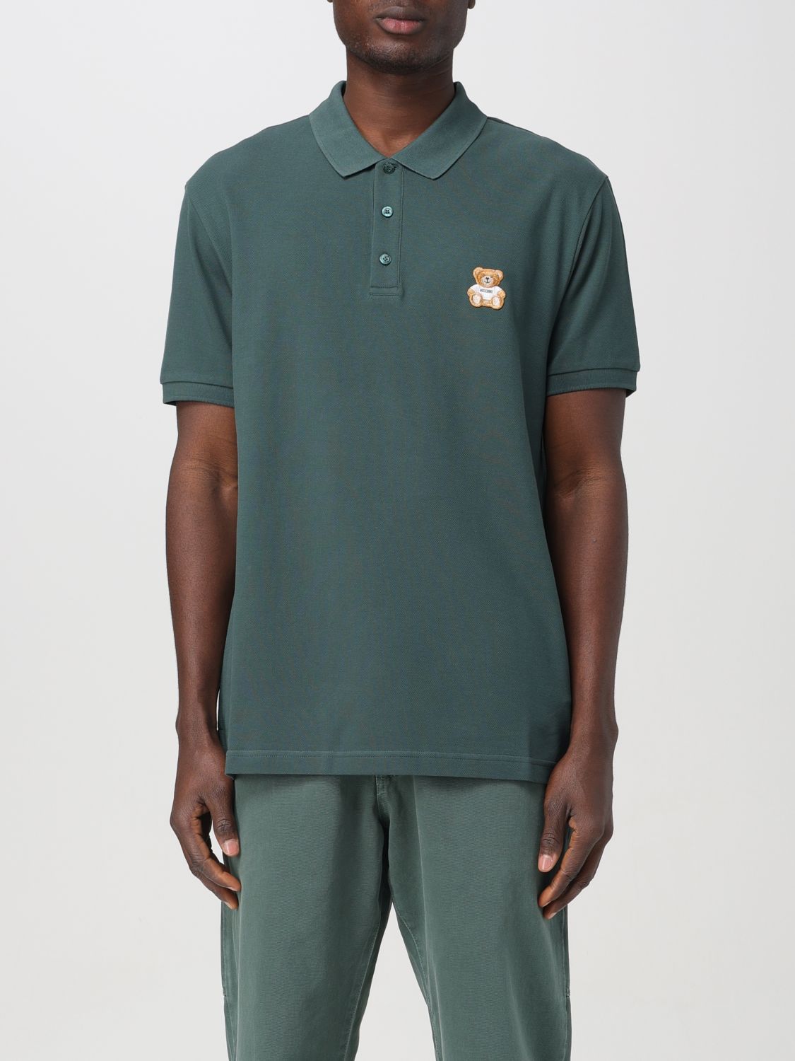 Moschino Couture Polo Shirt MOSCHINO COUTURE Men colour Green