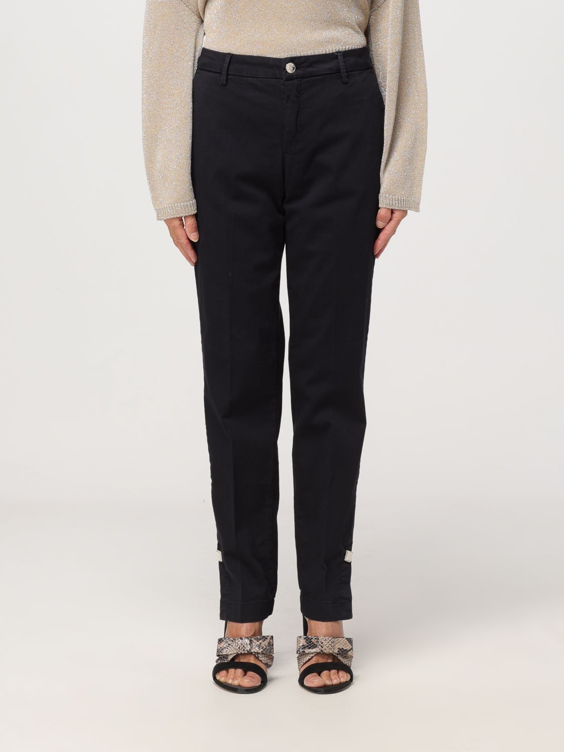 Liu Jo Trousers LIU JO Woman colour Blue