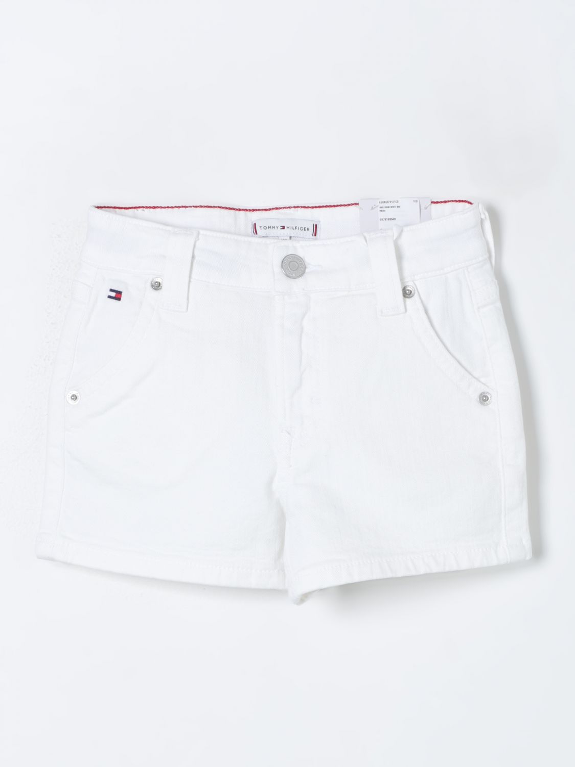 Tommy Hilfiger Short TOMMY HILFIGER Kids color White