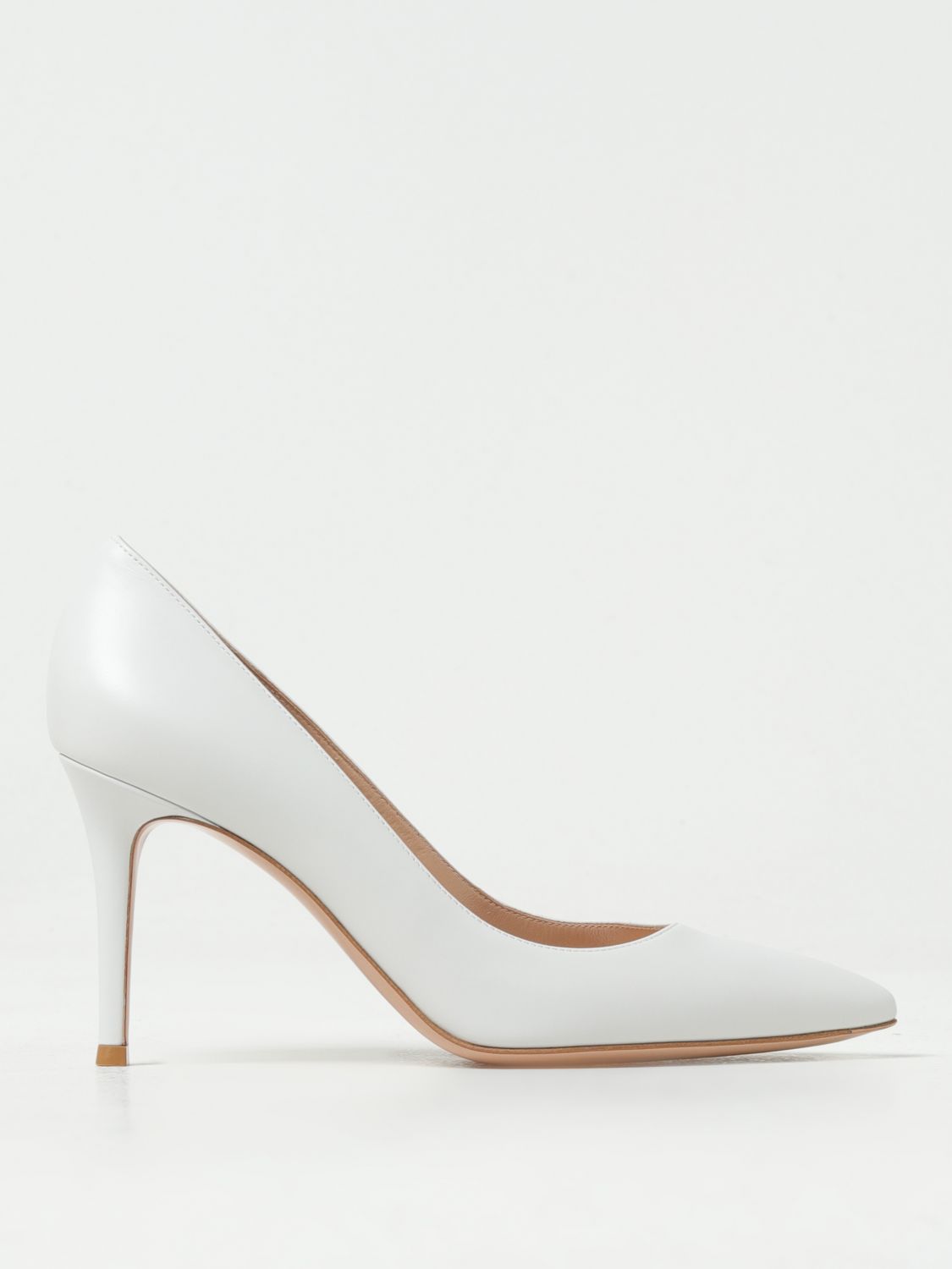 Gianvito Rossi Court Shoes GIANVITO ROSSI Woman colour White