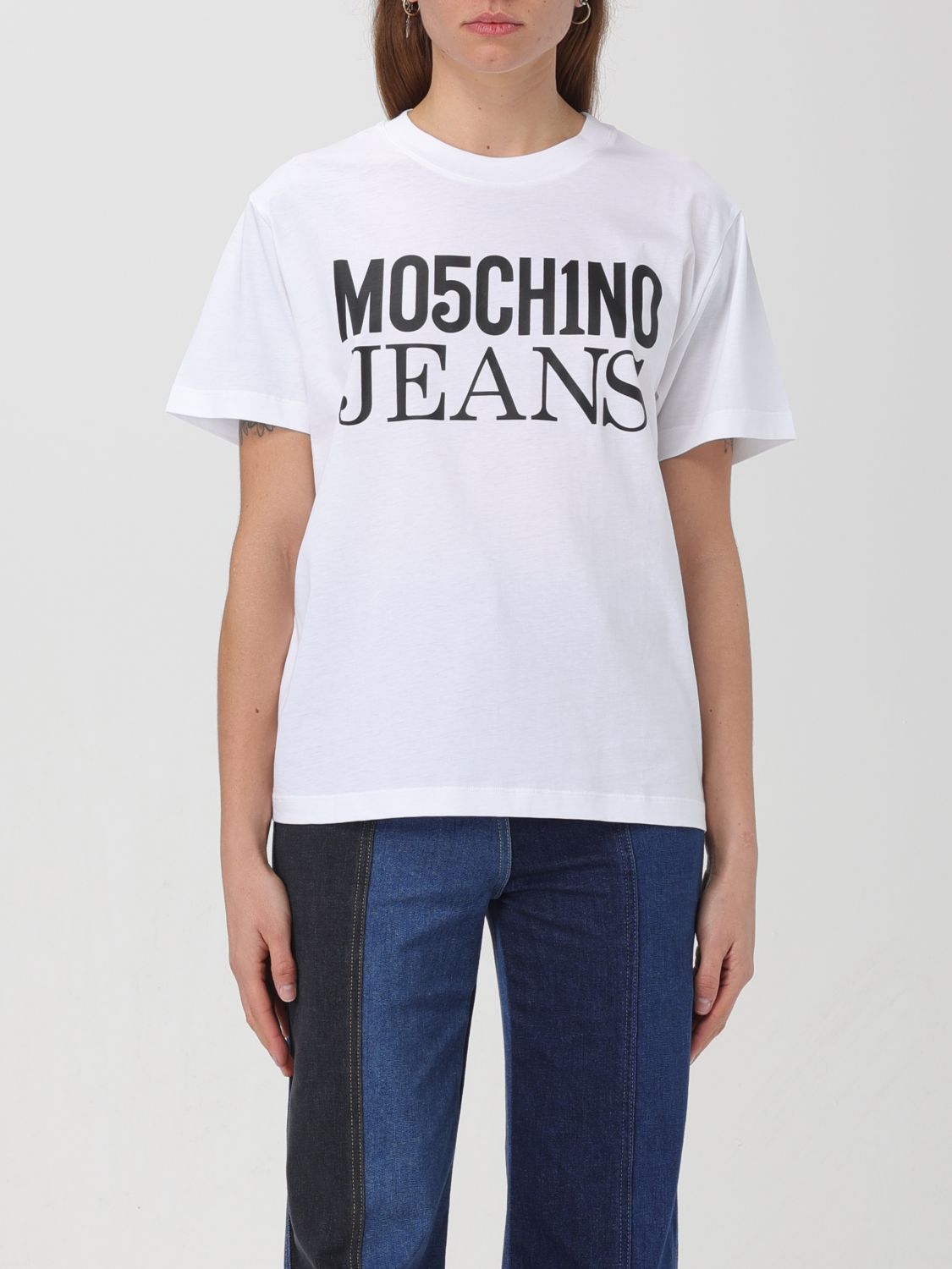 Moschino Jeans T-Shirt MOSCHINO JEANS Woman colour White