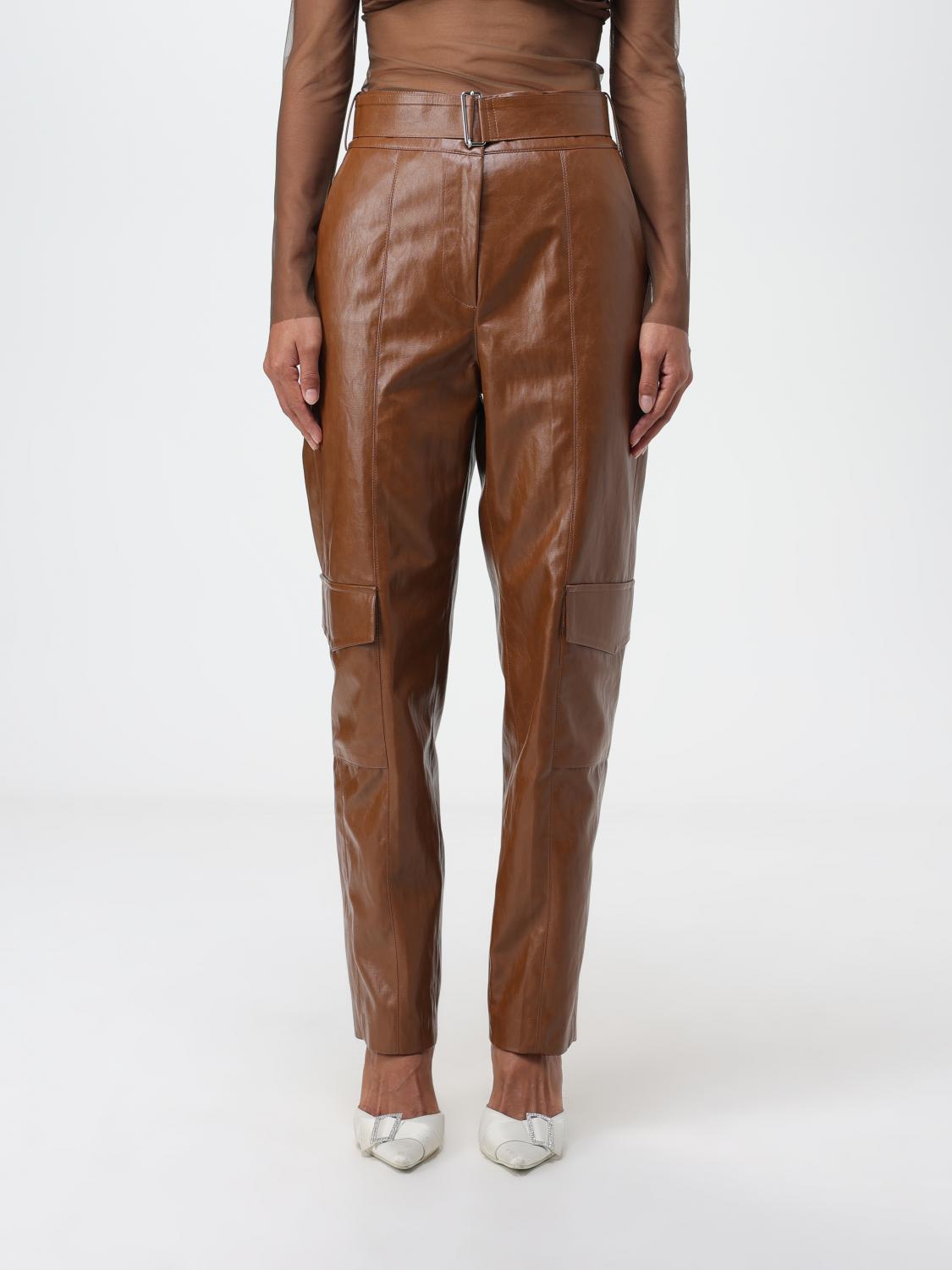 Federica Tosi Trousers FEDERICA TOSI Woman colour Brown