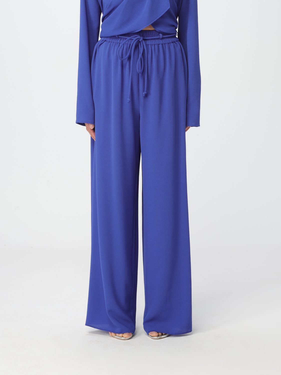 Emporio Armani Trousers EMPORIO ARMANI Woman colour Blue