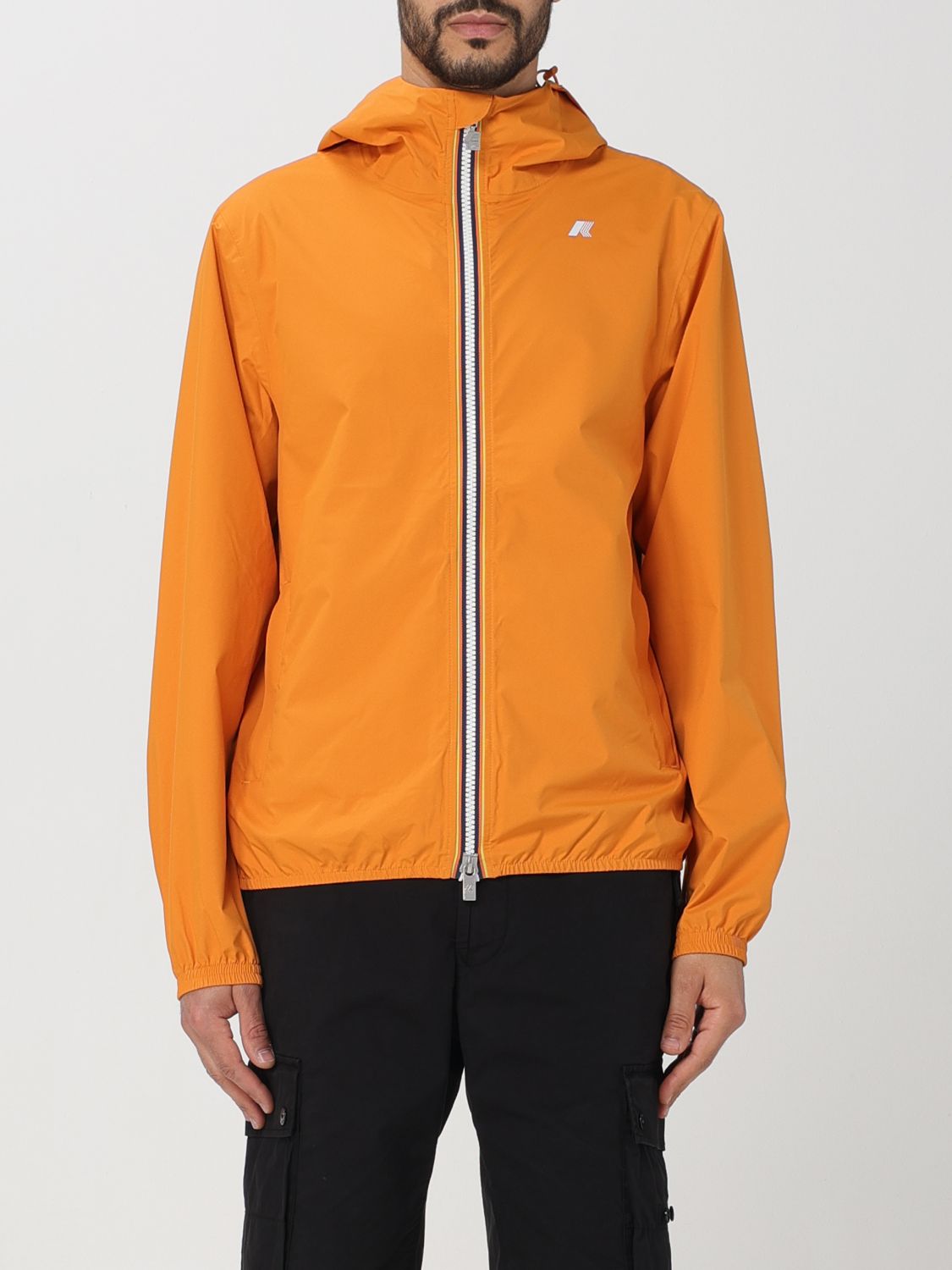 K-Way Jacket K-WAY Men colour Orange