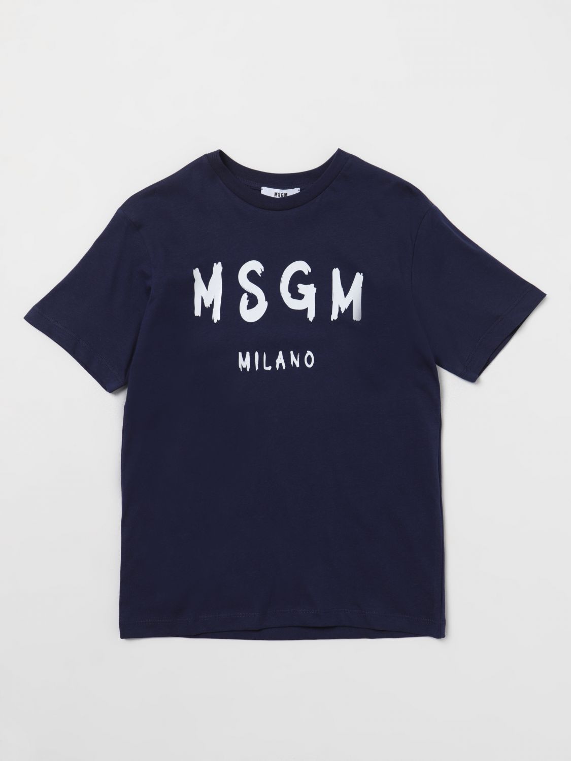 Msgm Kids T-Shirt MSGM KIDS Kids colour Blue