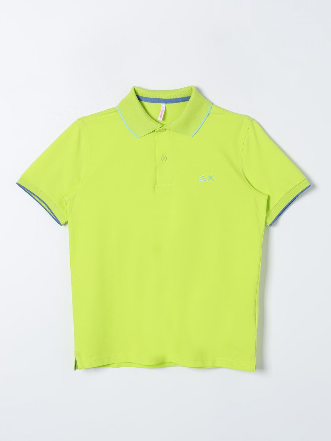  Polo Shirt SUN 68 Kids colour Lime