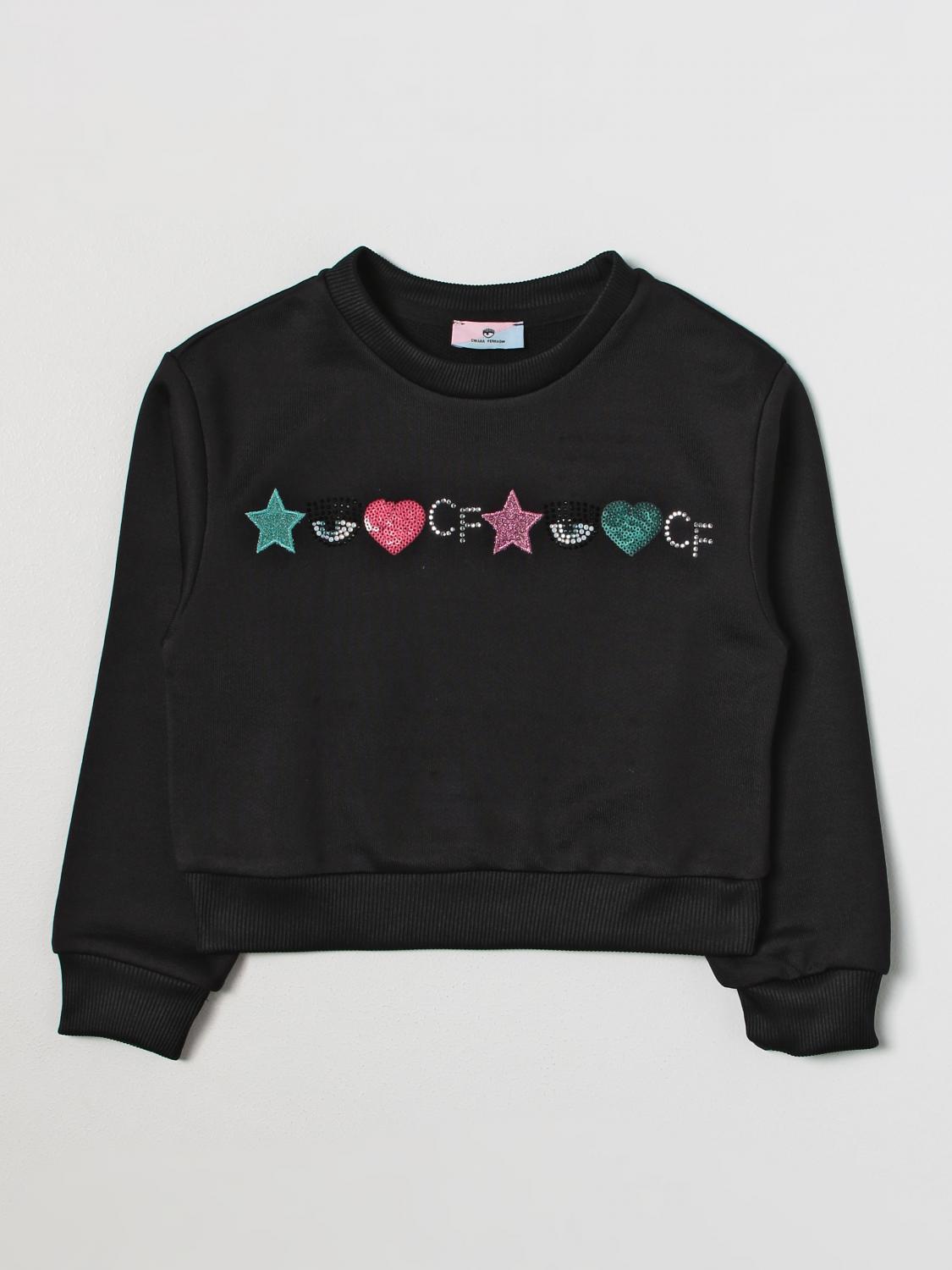 CHIARA FERRAGNI Jumper CHIARA FERRAGNI Kids colour Black