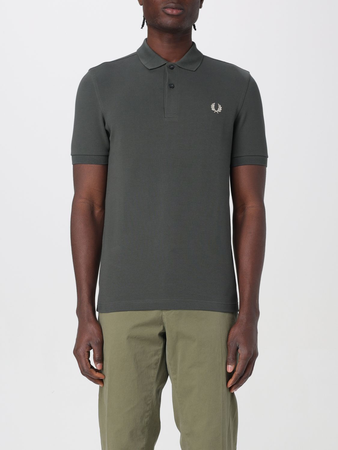 Fred Perry Polo Shirt FRED PERRY Men colour Olive