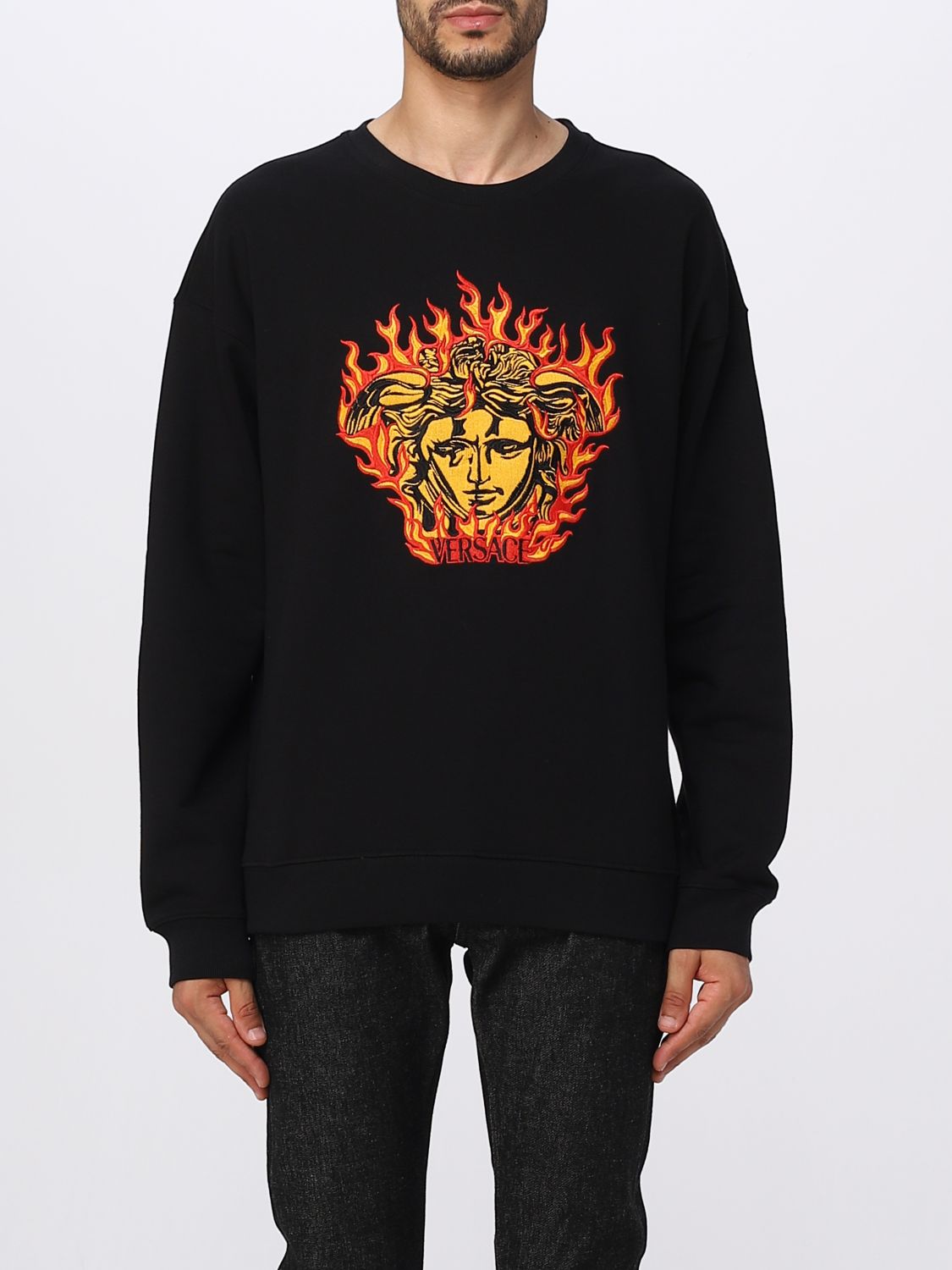 Versace Sweatshirt VERSACE Men colour Black