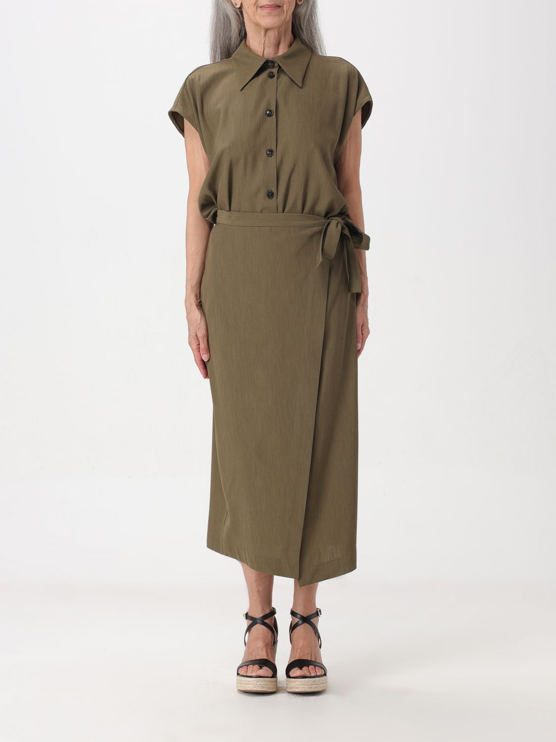 Erika Cavallini Dress ERIKA CAVALLINI Woman colour Green