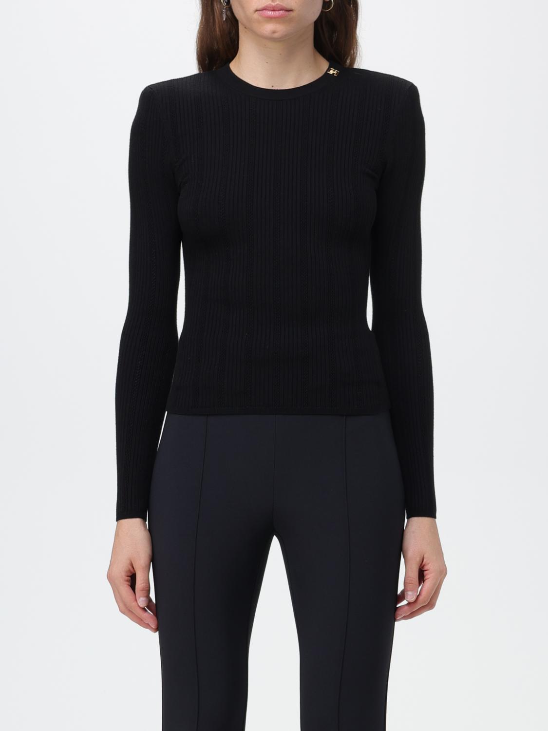 Elisabetta Franchi Jumper ELISABETTA FRANCHI Woman colour Black