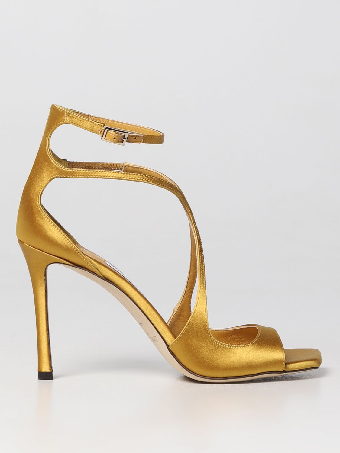 Jimmy Choo Heeled Sandals JIMMY CHOO Woman colour Ocher