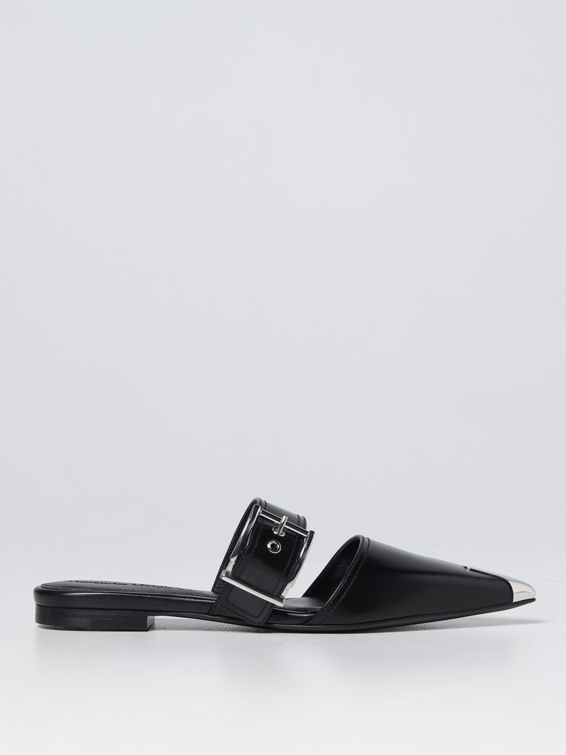 Alexander McQueen Flat Shoes ALEXANDER MCQUEEN Woman colour Black