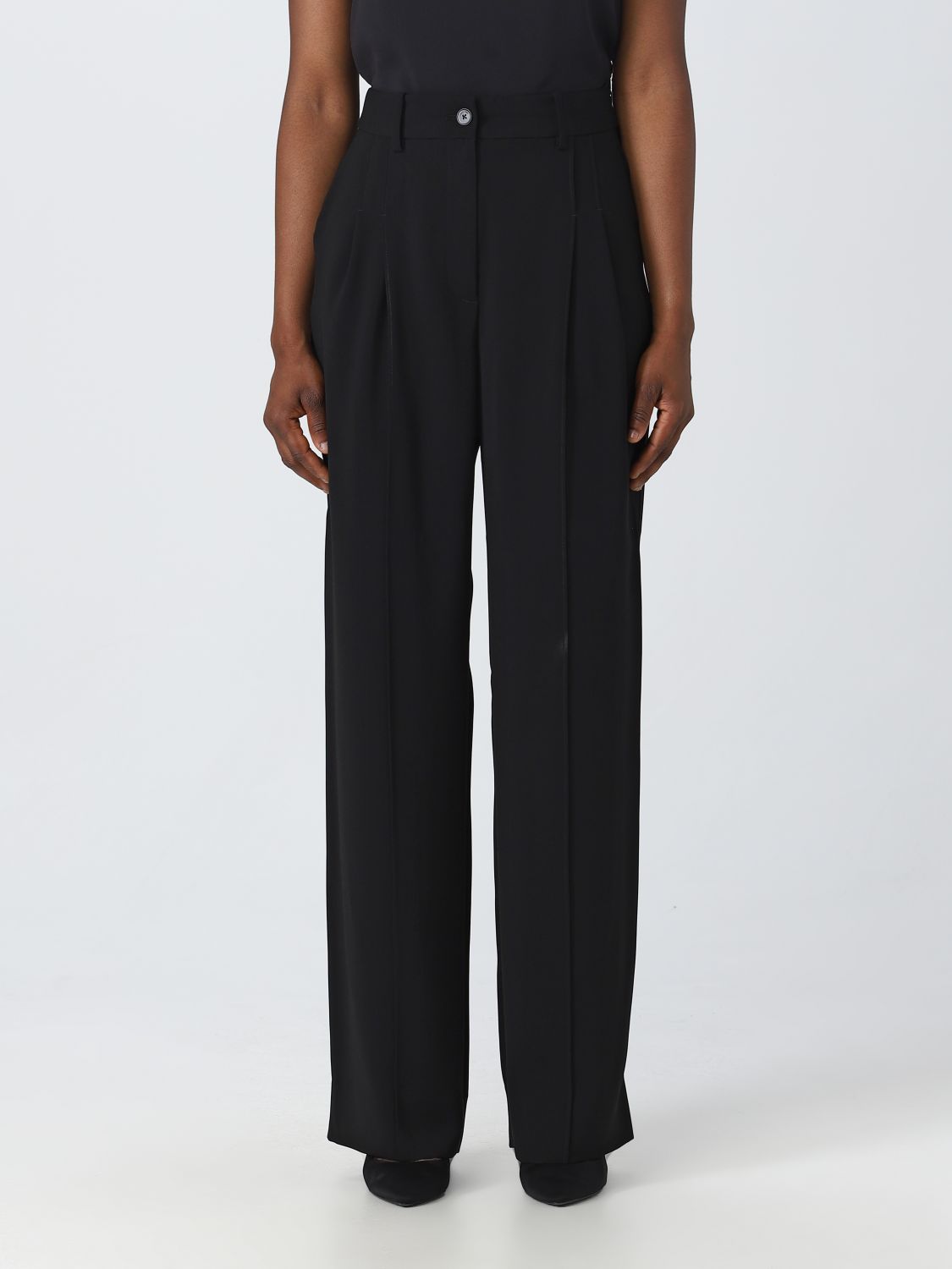 Calvin Klein Trousers CALVIN KLEIN Woman colour Black