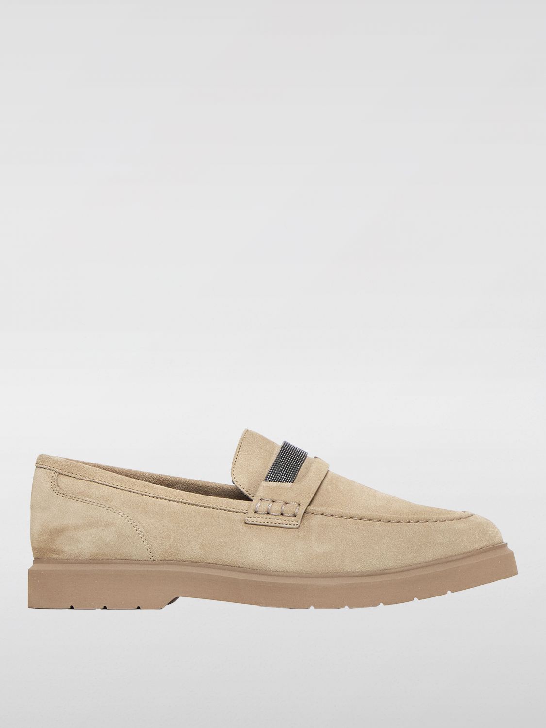 Brunello Cucinelli Loafers BRUNELLO CUCINELLI Woman color Beige