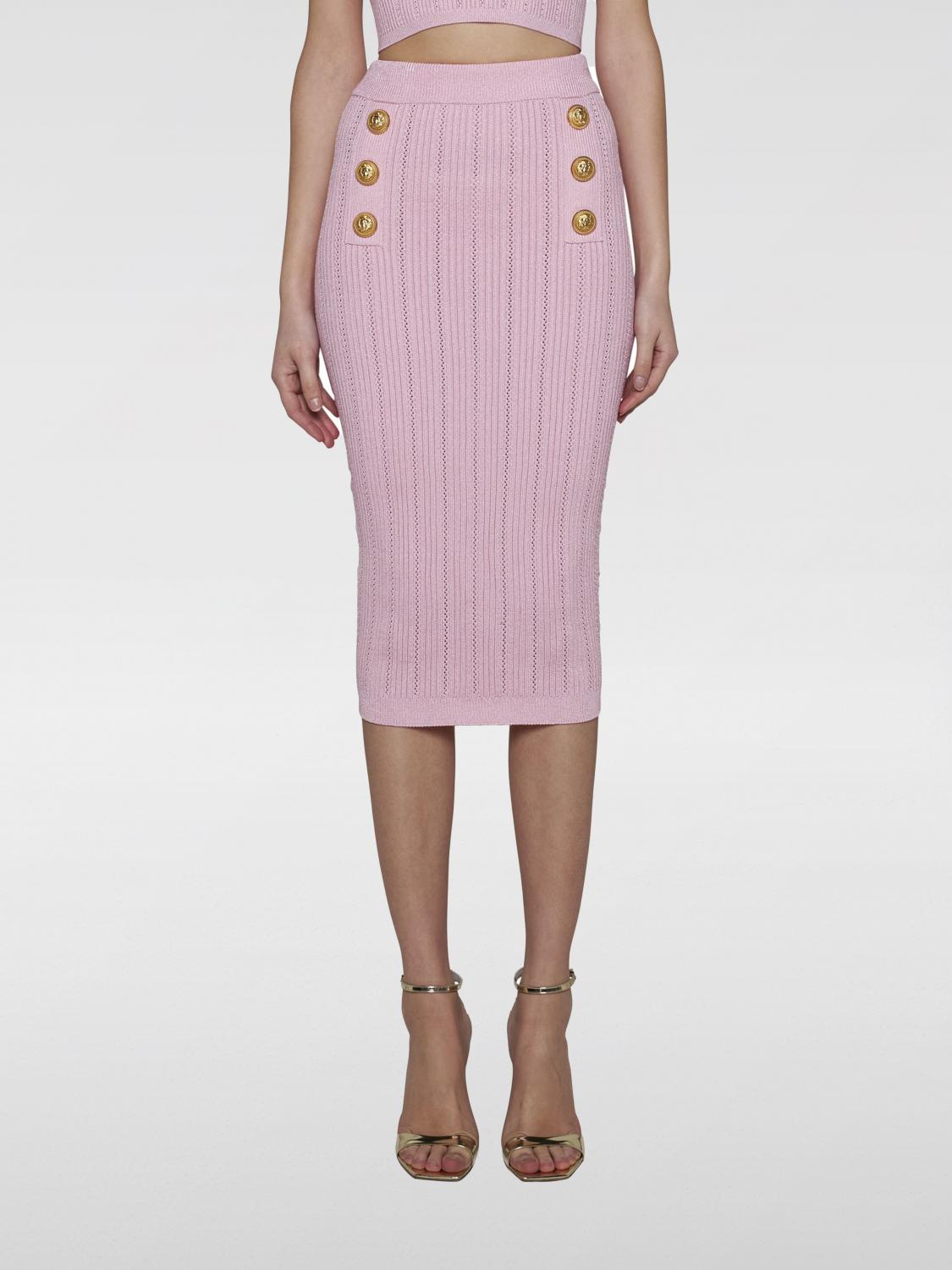 Balmain Skirt BALMAIN Woman color Pink