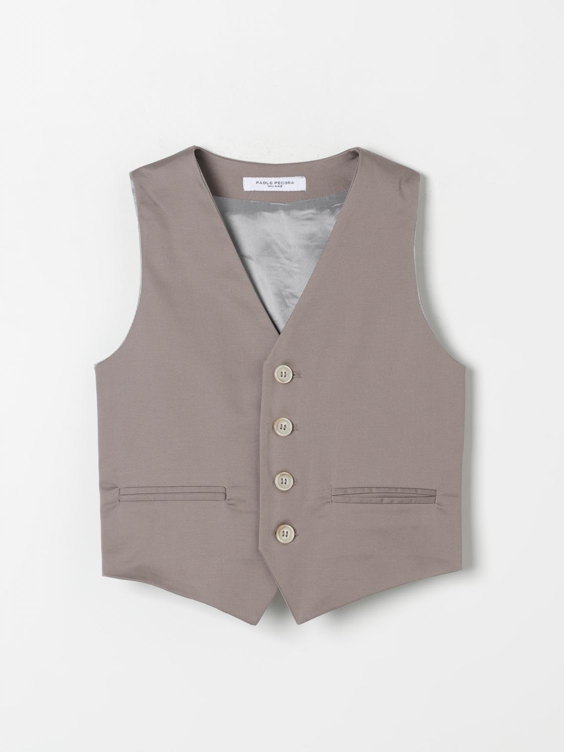 Paolo Pecora Jacket PAOLO PECORA Kids colour Dove Grey