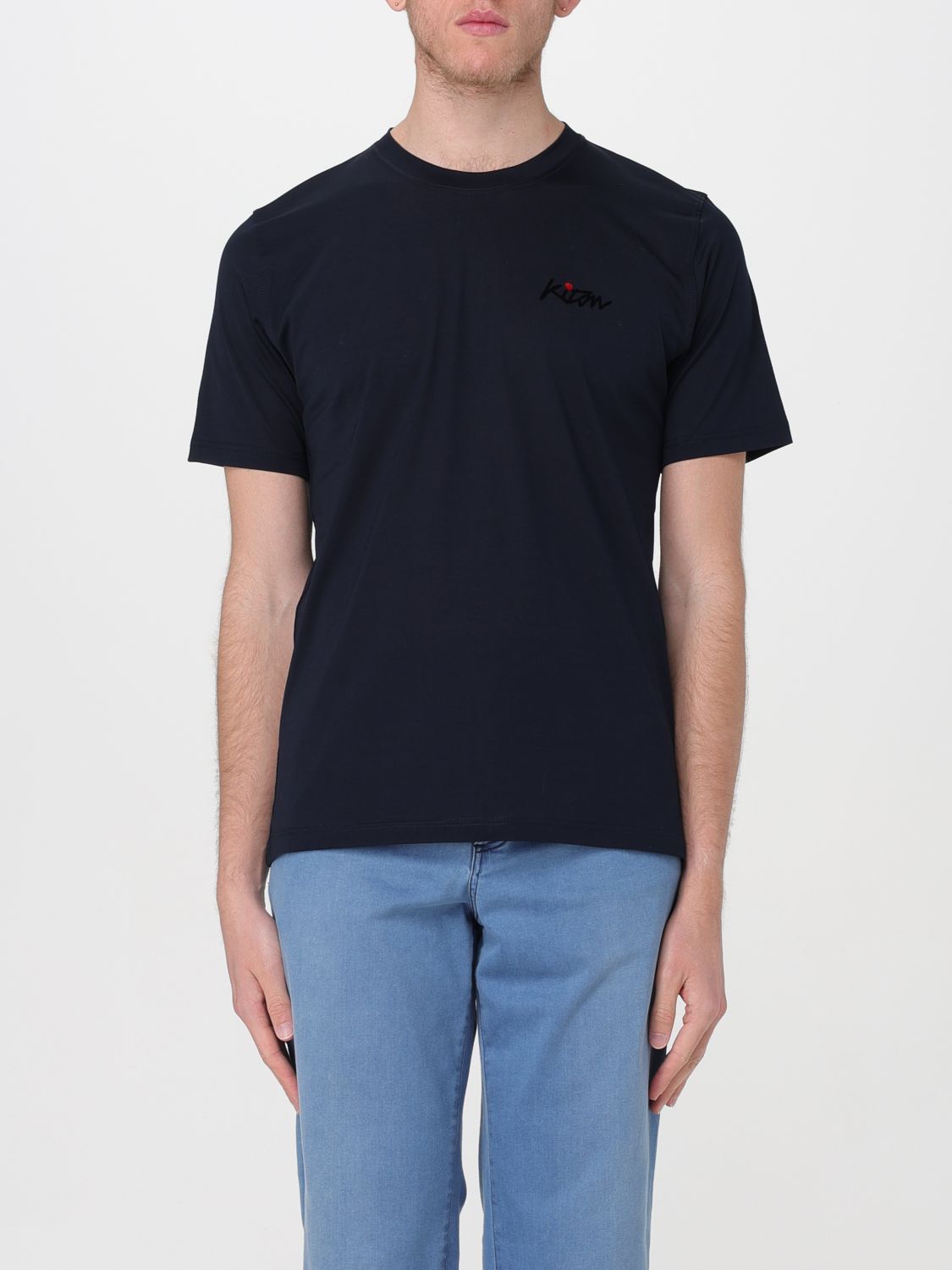 Kiton T-Shirt KITON Men color Navy