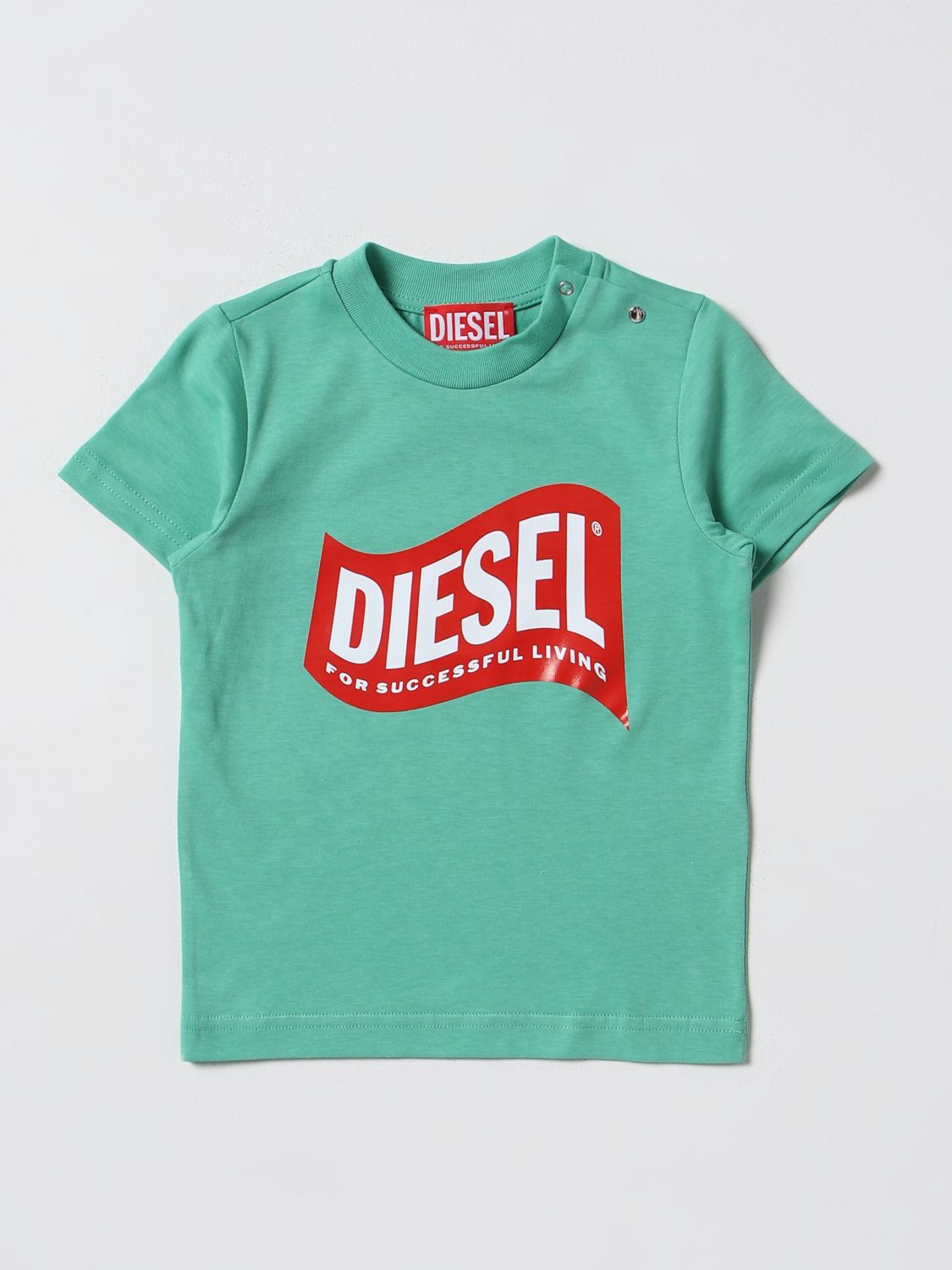 Diesel T-Shirt DIESEL Kids colour Green