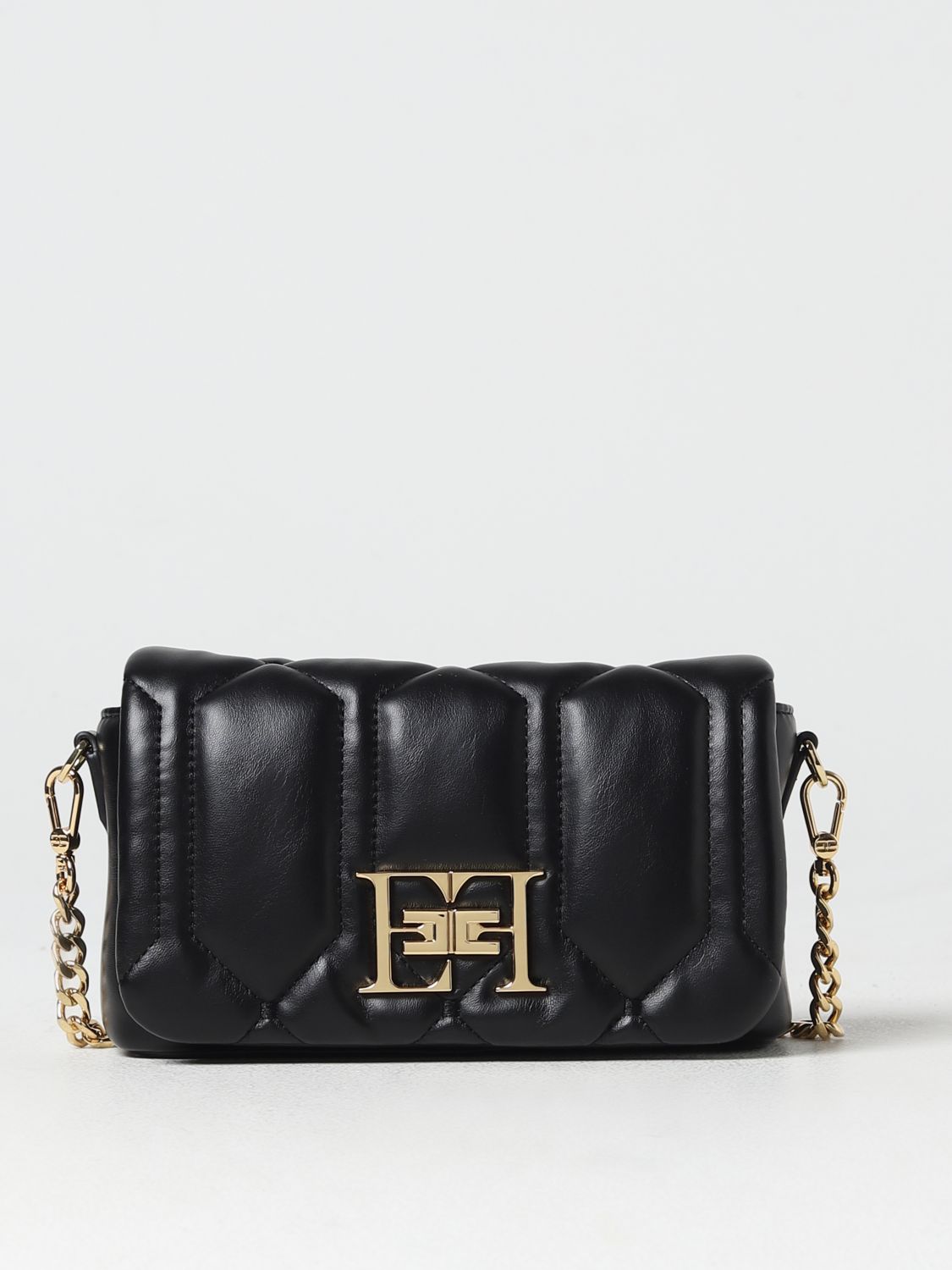 Elisabetta Franchi Crossbody Bags ELISABETTA FRANCHI Woman colour Black