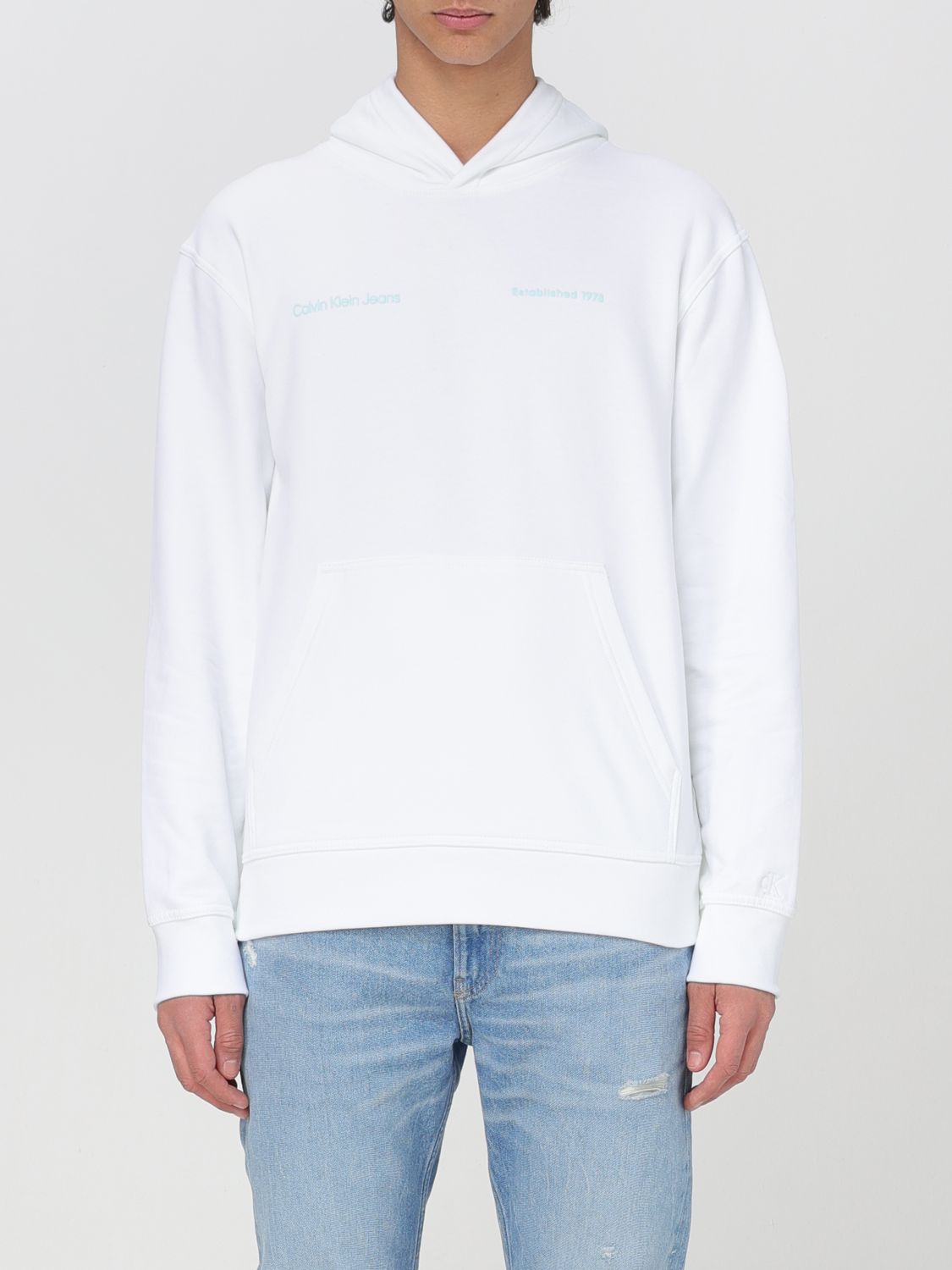 Ck Jeans Sweatshirt CK JEANS Men colour White